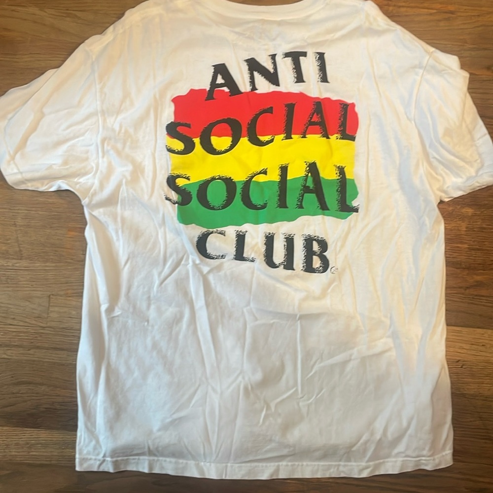COPY - Anti Social Social Club Tee Shirt Human Heart XL Good uses condition